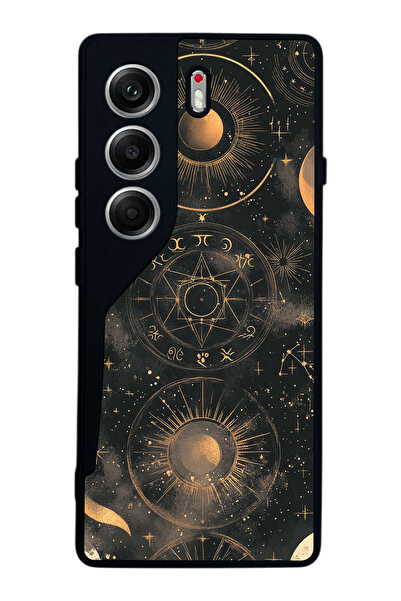 TECNO حافظة متوافقة مع هاتف Camon 40 باللون الأسود غير اللامع - سيليكون ناعم،...