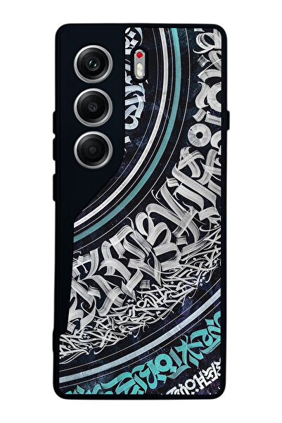 TECNO حافظة متوافقة مع هاتف Camon 40 باللون الأسود غير اللامع - سيليكون ناعم،...