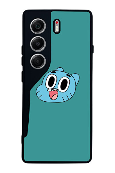 TECNO حافظة متوافقة مع هاتف Camon 40 باللون الأسود غير اللامع - سيليكون ناعم،...