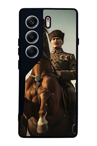 TECNO حافظة متوافقة مع هاتف Camon 40 باللون الأسود غير اللامع - سيليكون ناعم،...