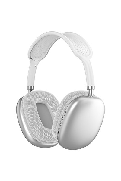 MRG On Ear Wireless MP9 Headphones, Bluetooth 5.1, MicroSD, Radio, Grey