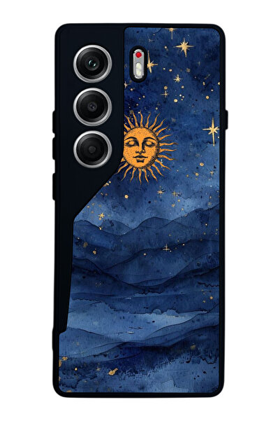 TECNO حافظة متوافقة مع هاتف Camon 40 باللون الأسود غير اللامع - سيليكون ناعم،...