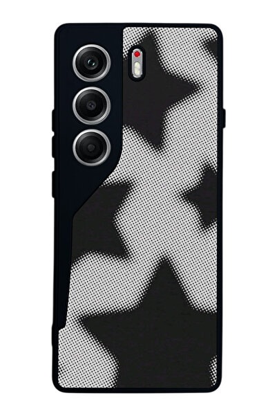 TECNO حافظة متوافقة مع هاتف Camon 40 باللون الأسود غير اللامع - سيليكون ناعم،...