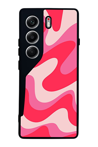 TECNO حافظة متوافقة مع هاتف Camon 40 باللون الأسود غير اللامع - سيليكون ناعم،...