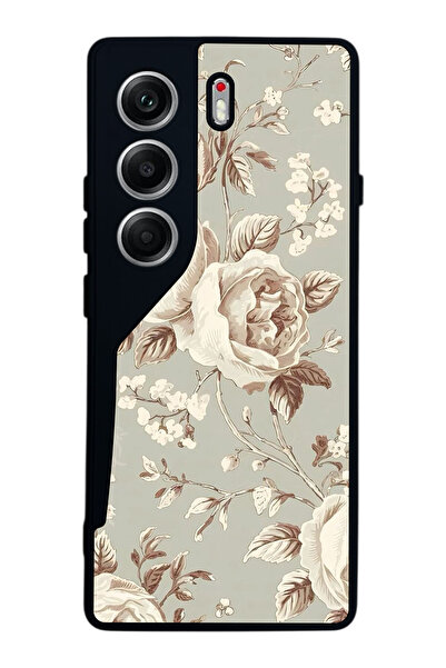 TECNO حافظة متوافقة مع هاتف Camon 40 باللون الأسود غير اللامع - سيليكون ناعم،...