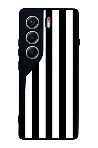 TECNO حافظة متوافقة مع هاتف Camon 40 باللون الأسود غير اللامع - سيليكون ناعم،...