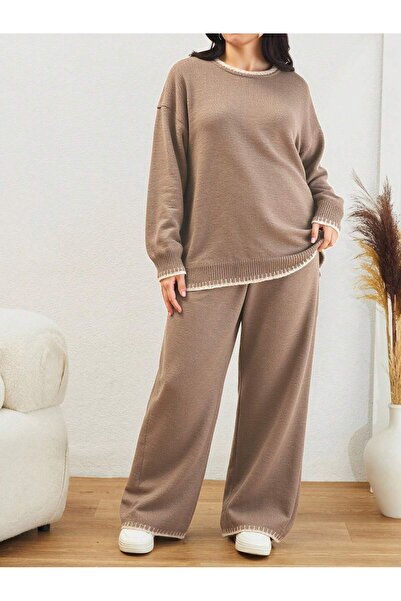 EFENDİX Plus Size Knitwear Set