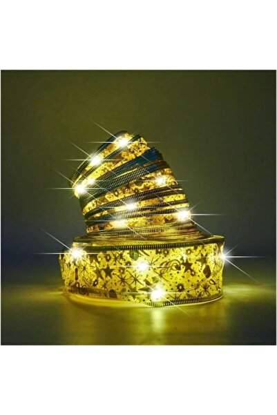 WTO Panglica Decorativa Aurie WTO®, Iluminare LED, Lungime 10 m, 100 LED-uri,...