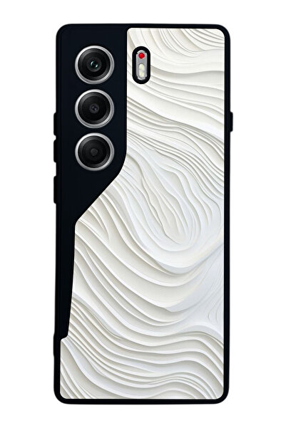 TECNO حافظة متوافقة مع هاتف Camon 40 باللون الأسود غير اللامع - سيليكون ناعم،...