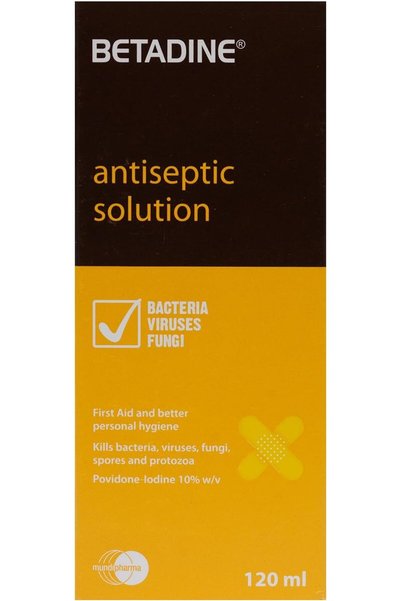 BETADINE Antiseptic Solution 120 ml
