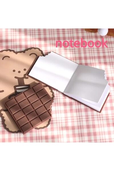 Generic A small personal notebook shaped like a chocolate bar