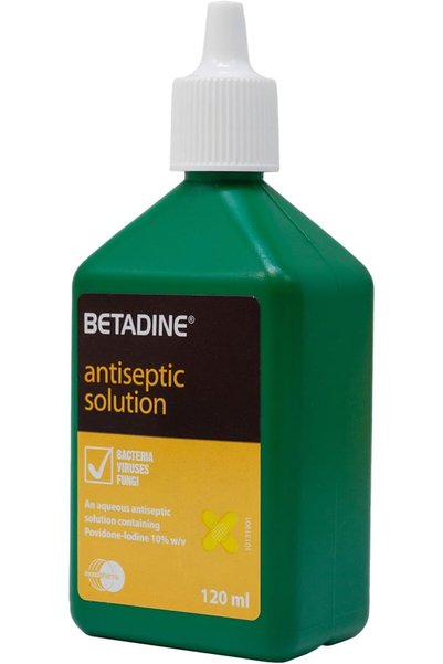 BETADINE Antiseptic Solution 120 ml