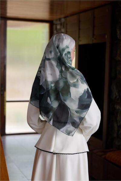 İpekhan Winter Bloom Collection Soft Scarf 1239-10002
