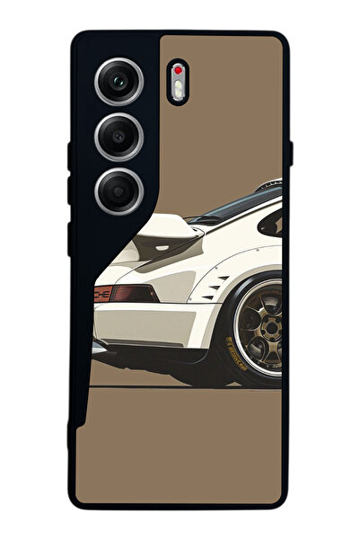 TECNO حافظة متوافقة مع هاتف Camon 40 باللون الأسود غير اللامع - سيليكون ناعم،...