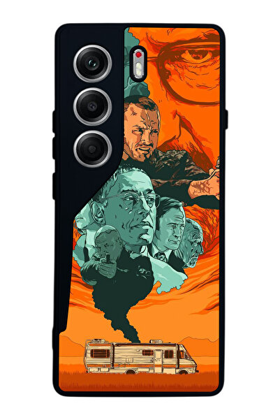 TECNO حافظة متوافقة مع هاتف Camon 40 باللون الأسود غير اللامع - سيليكون ناعم،...