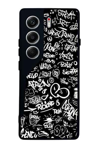 TECNO حافظة متوافقة مع هاتف Camon 40 باللون الأسود غير اللامع - سيليكون ناعم،...