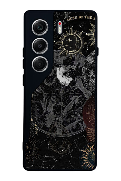 TECNO حافظة متوافقة مع هاتف Camon 40 باللون الأسود غير اللامع - سيليكون ناعم،...