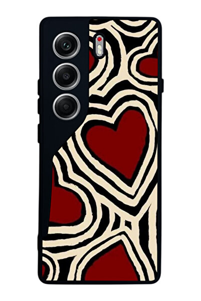 TECNO حافظة متوافقة مع هاتف Camon 40 باللون الأسود غير اللامع - سيليكون ناعم،...