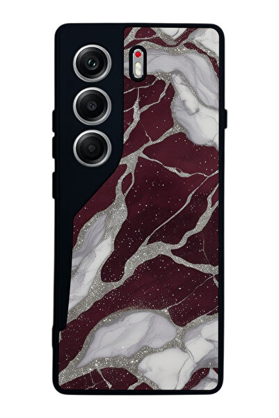 TECNO حافظة متوافقة مع هاتف Camon 40 باللون الأسود غير اللامع - سيليكون ناعم،...