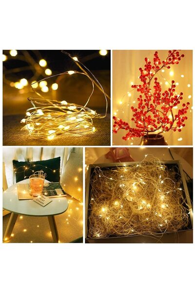 MRG Εγκατάσταση Χριστουγεννιάτικης Κουρτίνας M1150, 3x1 m, Διασυνδεόμενη, Ζεστό Λευκό