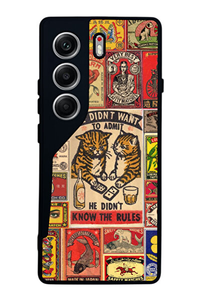 TECNO حافظة متوافقة مع هاتف Camon 40 باللون الأسود غير اللامع - سيليكون ناعم،...