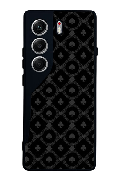 TECNO حافظة متوافقة مع هاتف Camon 40 باللون الأسود غير اللامع - سيليكون ناعم،...