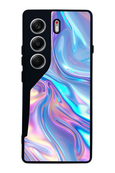 TECNO حافظة متوافقة مع هاتف Camon 40 باللون الأسود غير اللامع - سيليكون ناعم،...