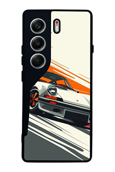 TECNO حافظة متوافقة مع هاتف Camon 40 باللون الأسود غير اللامع - سيليكون ناعم،...