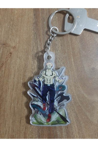 OWLBAG COMPANY حقيبة OWL بتصميم أنمي جوجوتسو كايسن ريومن سوكونا، حلقة مفاتيح ...