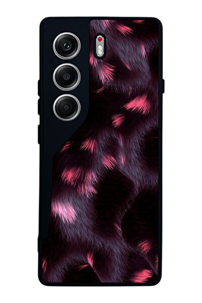 TECNO حافظة متوافقة مع هاتف Camon 40 باللون الأسود غير اللامع - سيليكون ناعم،...