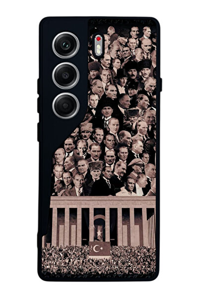 TECNO Camon 40 Compatible Matte Black Compatible Case – Soft Silicone, Protec...