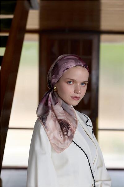 İpekhan Winter Bloom Collection Soft Scarf 1239-10023