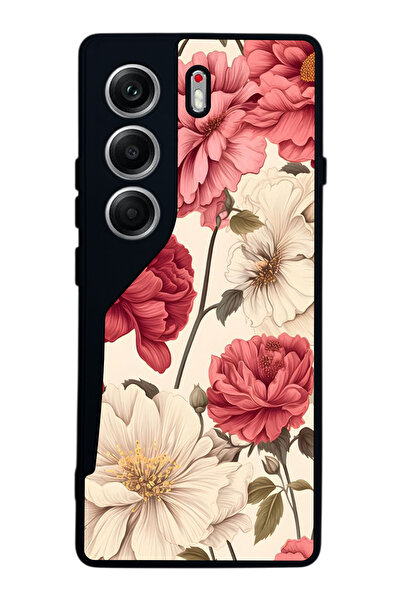 TECNO حافظة متوافقة مع هاتف Camon 40 باللون الأسود غير اللامع - سيليكون ناعم،...