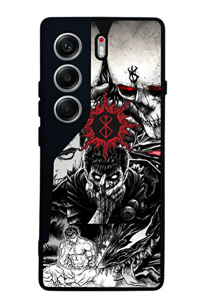 TECNO حافظة متوافقة مع هاتف Camon 40 باللون الأسود غير اللامع - سيليكون ناعم،...