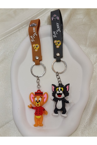 ELAS HOME سلسلة مفاتيح توم وجيري