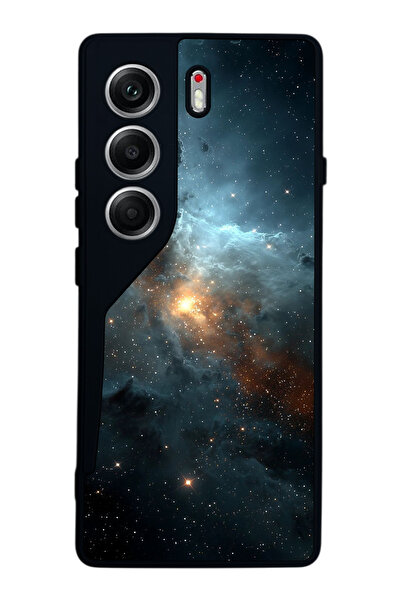 TECNO حافظة متوافقة مع هاتف Camon 40 باللون الأسود غير اللامع - سيليكون ناعم،...