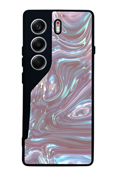 TECNO حافظة متوافقة مع هاتف Camon 40 باللون الأسود غير اللامع - سيليكون ناعم،...