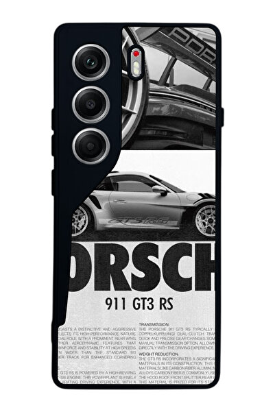 TECNO حافظة متوافقة مع هاتف Camon 40 باللون الأسود غير اللامع - سيليكون ناعم،...