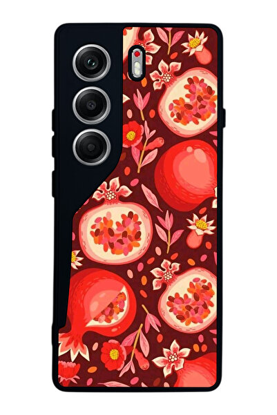 TECNO حافظة متوافقة مع هاتف Camon 40 باللون الأسود غير اللامع - سيليكون ناعم،...