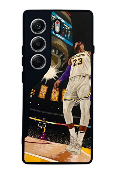 TECNO حافظة متوافقة مع هاتف Camon 40 باللون الأسود غير اللامع - سيليكون ناعم،...