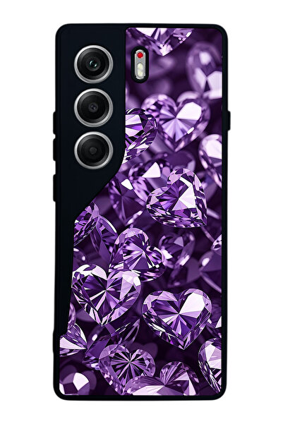 TECNO حافظة متوافقة مع هاتف Camon 40 باللون الأسود غير اللامع - سيليكون ناعم،...