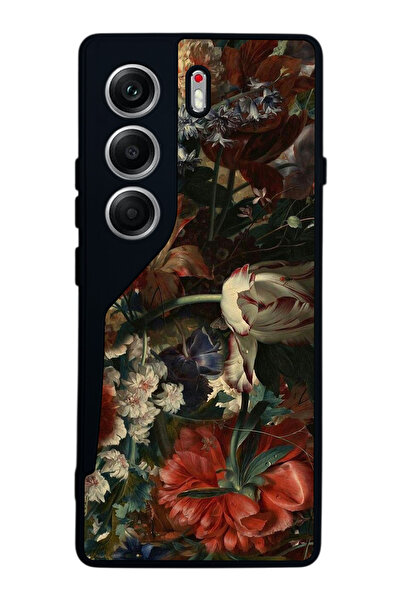 TECNO حافظة متوافقة مع هاتف Camon 40 باللون الأسود غير اللامع - سيليكون ناعم،...