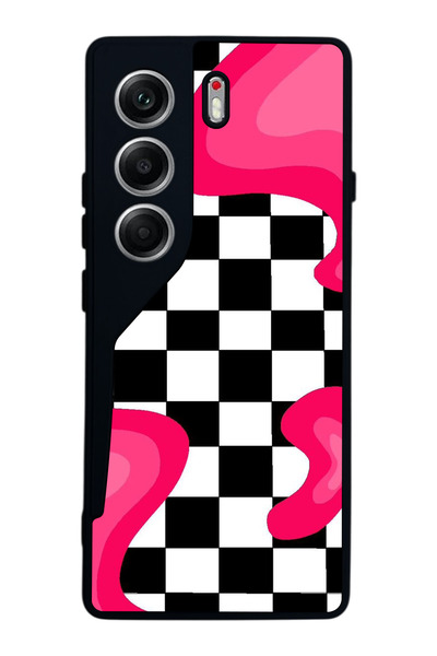 TECNO حافظة متوافقة مع هاتف Camon 40 باللون الأسود غير اللامع - سيليكون ناعم،...