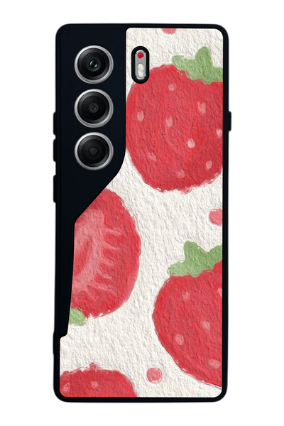 TECNO حافظة متوافقة مع هاتف Camon 40 باللون الأسود غير اللامع - سيليكون ناعم،...