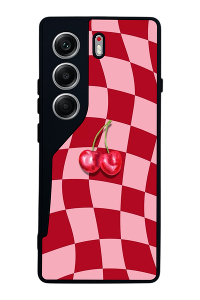 TECNO حافظة متوافقة مع هاتف Camon 40 باللون الأسود غير اللامع - سيليكون ناعم،...