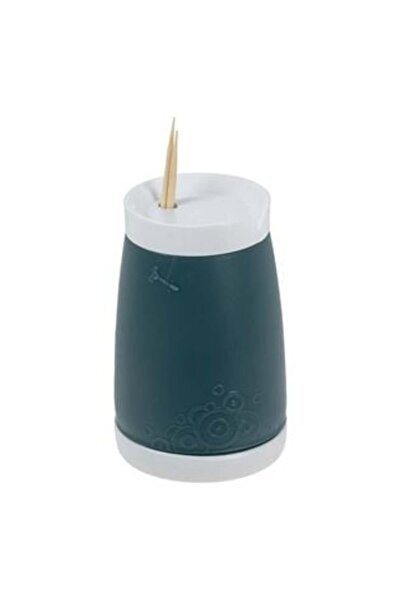 OEM Бамбукови клечки за зъби в синьо-сив контейнер - 200 бр.