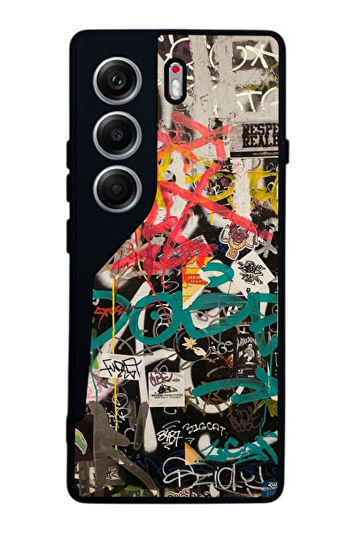 TECNO حافظة متوافقة مع هاتف Camon 40 باللون الأسود غير اللامع - سيليكون ناعم،...