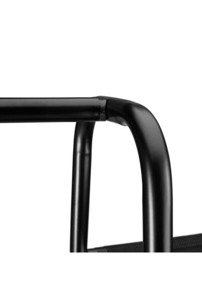 Relaxdays Suport pentru haine, 5 rafturi, negru, metal, 150 x 100 x 40 cm