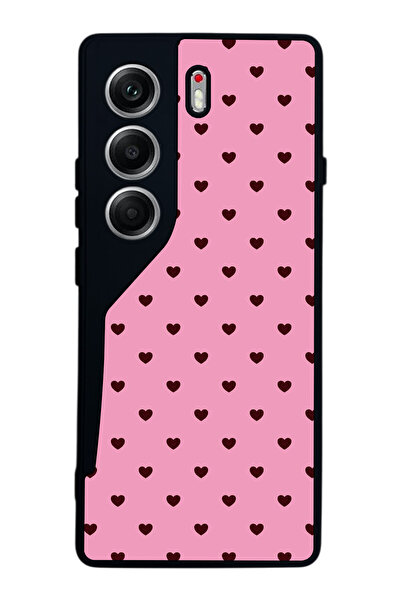 TECNO حافظة متوافقة مع هاتف Camon 40 باللون الأسود غير اللامع - سيليكون ناعم،...