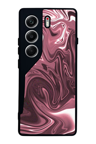 TECNO حافظة متوافقة مع هاتف Camon 40 باللون الأسود غير اللامع - سيليكون ناعم،...